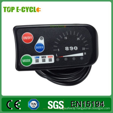 Waterproof/Normal Cable Electric Bike LED Display In China